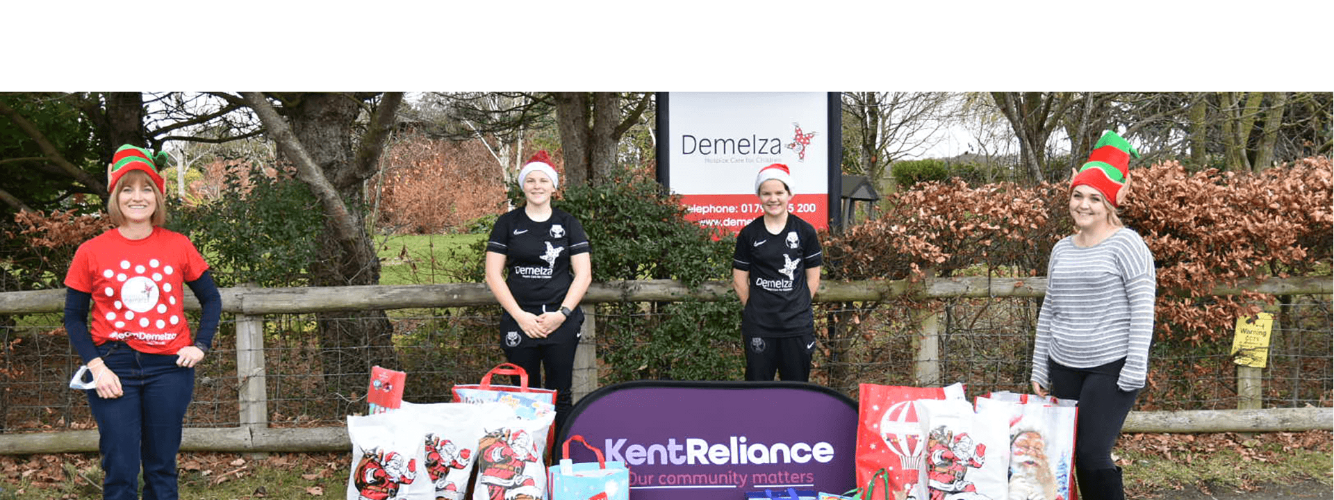Stronger together – bringing festive cheer to Demelza Hospice Care for Children